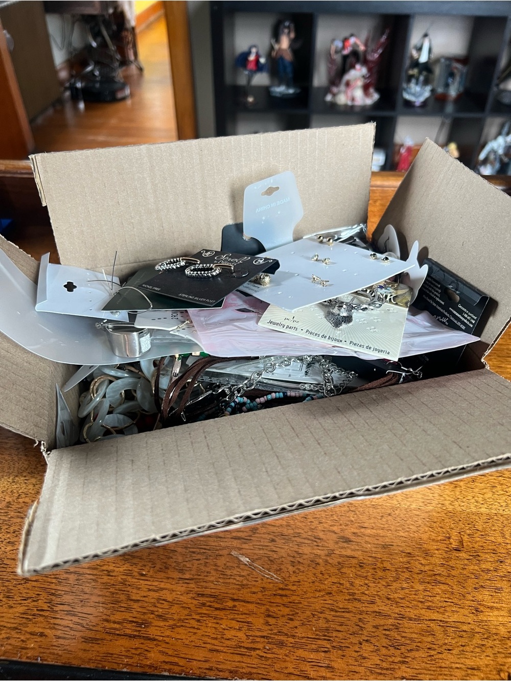 Overfilled Box of Jewelry